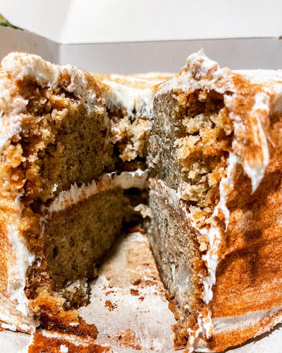 9X9  BANANA BREAD CAKE