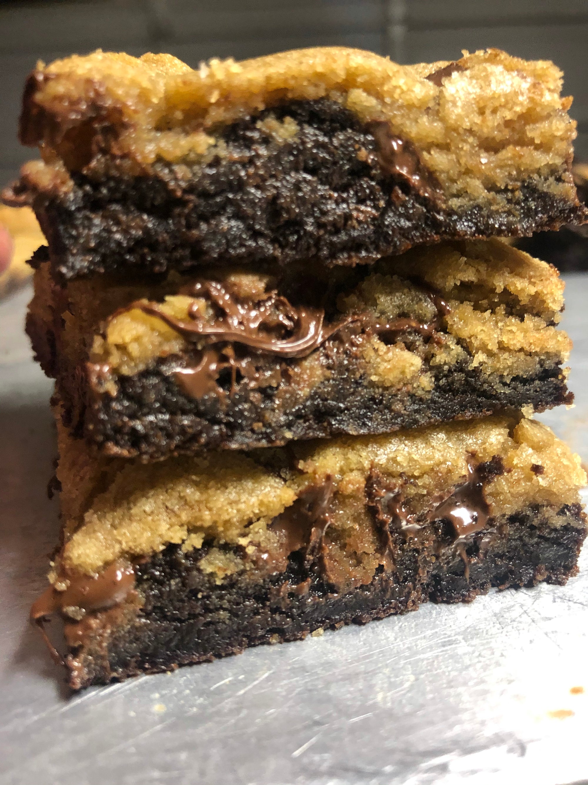 BROWN BUTTER DBL CHOCO BARS